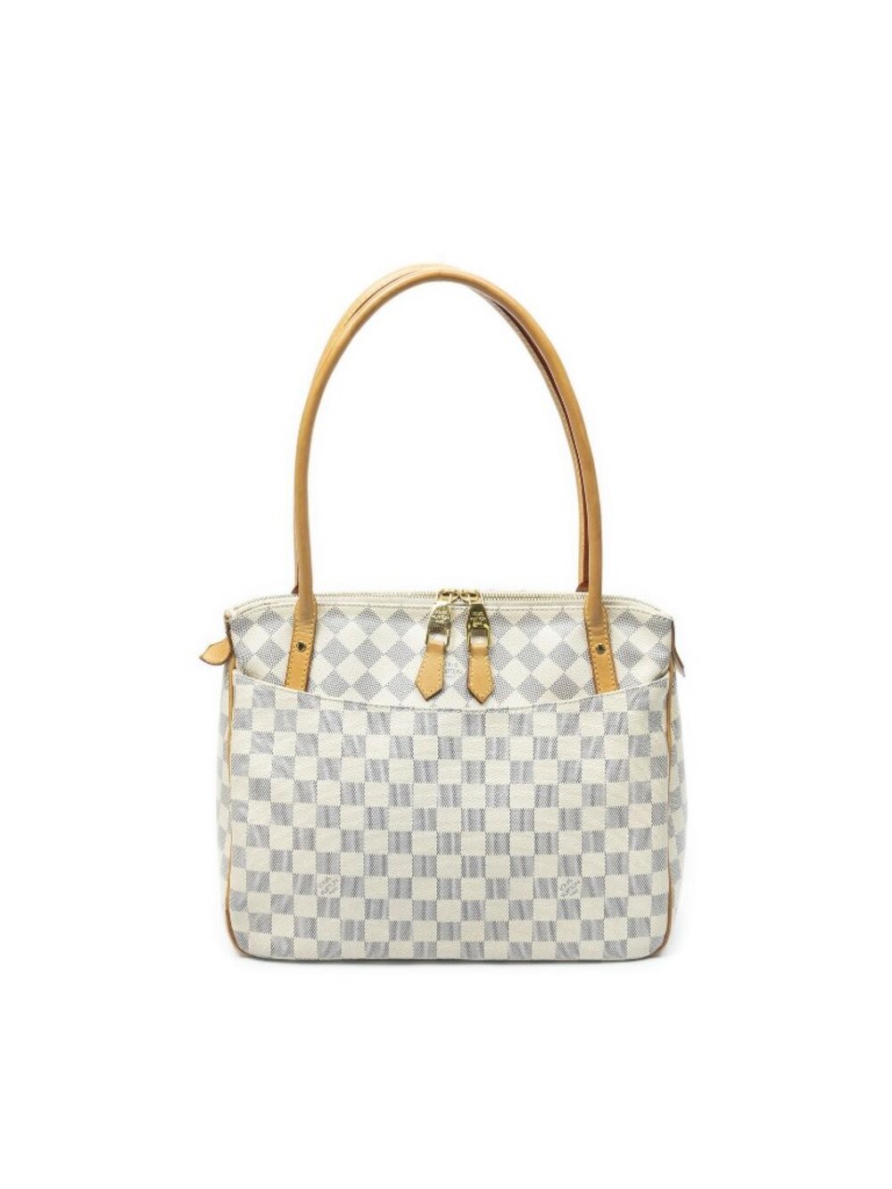Louis Vuitton Figheri Ivory Damier Azur
